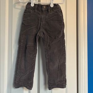Crewcuts toddler boys Gray Corduroy Pants with stretch